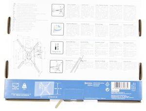 TV-Wandhalterung BMO 6040 für TV Vivanco 37978 schwenkbar VESA 400 35kg