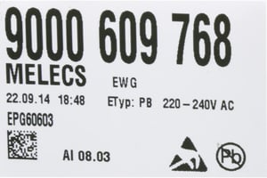 Steuerungsmodul programmiert 00651393