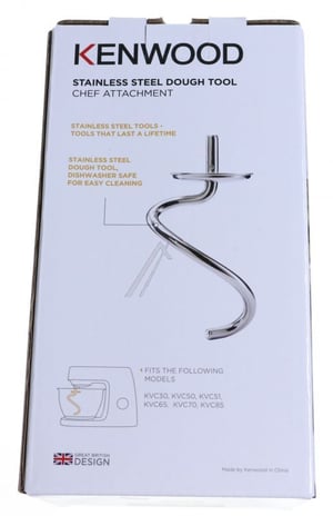 Spiralknethaken für Küchenmaschine Delonghi AW20011061 Edelstahl