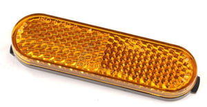 Schnell abnehmbarer gelber Seitenreflektor Aprilia DU-PROIE-AS-230003-017 für E-Scooter Beleuchtung