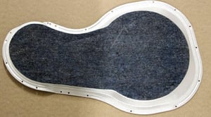 Heizung Abdeckung für Beko Trockner C00864573 Wärmepumpe