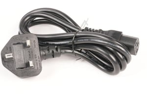 Netzkabel UK-Stecker Segway-Ninebot 01.09.0029.00 3P 10A 250V schwarz für E-Scooter Ladegerät
