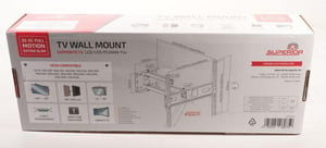 TV-Wandhalterung für Fernsehen & Telefonie Superior SUPSTV003 Full Motion Extra Slim Schwenkbar