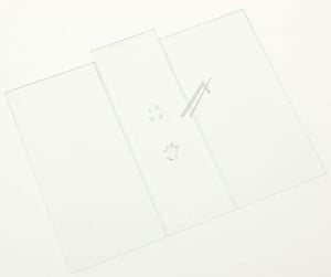 Infoblende für Kühlschrank Liebherr 743217200 Schublade, Spritzteil