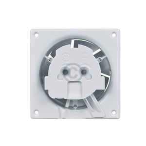 Wohnraumventilator 100erR weiß mit Kugellager Feuchtesensor für Wand Decke Bad Toilette etc