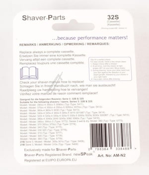 Braun Series 3 32S Scherkopf