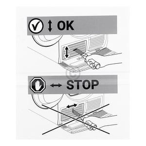 Lamellenreinigungsbürste Electrolux 9029865533 für Trockner Electrolux