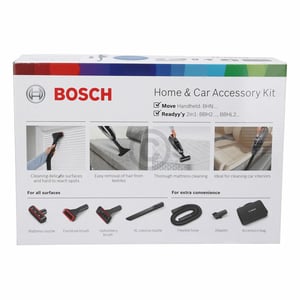 Zubehörset Bosch 17001822 Schlauch Saugdüsen Bürsten für Mini Handstaubsauger