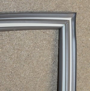 Türdichtung für Vestel Kühlschrank 42183476 Grau, Kühlschrankdichtung