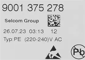 Leistungsmodul programmiert 12005320