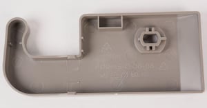 Homa Kühlschrank Scharnierabdeckung rechts grau 20122080140 Gehäuseteil