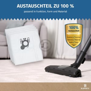 Filterbeutel passend für Miele TypG/N TypH für Bodenstaubsauger 4Stk + Vorfilter