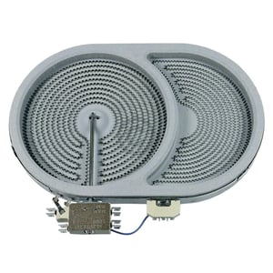 Strahlheizkörper 260x165mm 2400/1600W 230V oval 00648582 648582 Bosch, Siemens, 