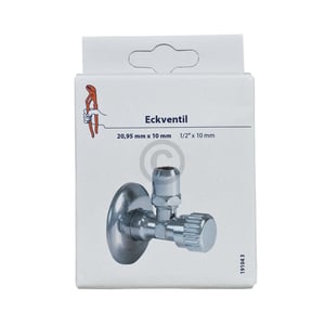 Eckventil 1/2"x10mm für Armatur