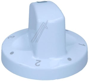 Ofenknopf für Amica 9042602 Weiß