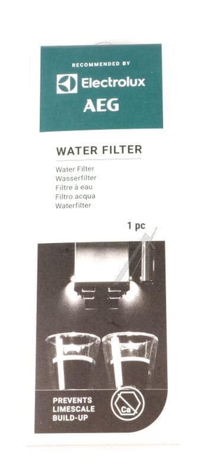 Wasserfilter für Kaffeemaschine Electrolux AEG 9029865384 für Einbaugerät