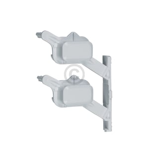 Tastenkappe weiß, 2-fach 481010453065 Bauknecht, Whirlpool, Ikea