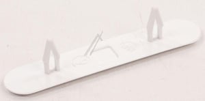 Mittelscharnierabdeckung für Kühlschrank Vestel 42248654 weiß Schutz mittig