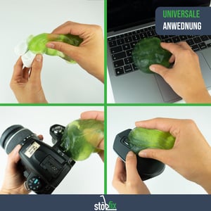 Reinigungsgel [B-Ware] - Staubreiniger für Auto, Tastatur, Computer, Laptop