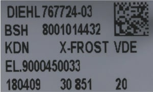 Bedienblende 11005814