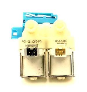 Wasserzulaufventil Doppelt für Waschmaschine Beko Grundig Arçelik 1454100100 C00931367 Ventil Magnet Doppelt