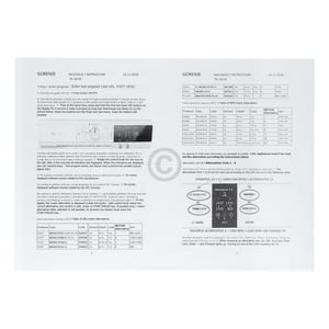 Elektronik Gorenje 604823 für Waschmaschine