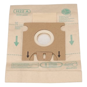 Micro-Staubbeutel für Staubsauger Candy Hoover 09173865 (5 Stück, H22a)