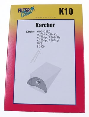 Filter Clean Staubbeutel für Dunstabzugshaube 000773K 4 Stück