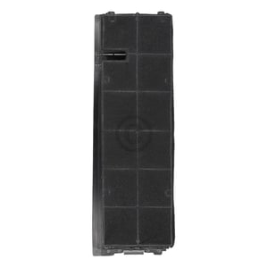 Kohlefilter Type60 wie AEG 9029801199 MCFE18 372x114mm im Rahmen für Dunstabzugshaube