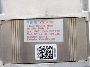 Motor,  Induktion, 195V, 300HZ (8081450028)