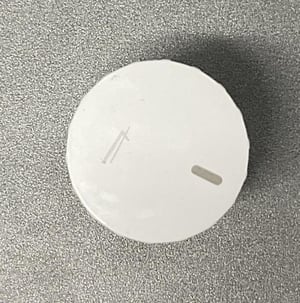 Backofen-Knebel Amica 9063097 Weiß, 34N, 10600 Drehknopf