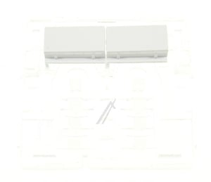 Lichtleitertastenbaugruppe für Beko Waschmaschine C00894938 Waschmaschinen-Taste