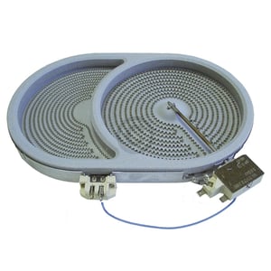 Strahlheizkörper 265x170mm 2400/1500W 230V oval 374063926 AEG, Electrolux, Juno,