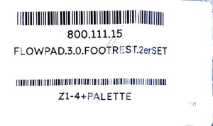 Fußstütze SoFlow 800.111.15 für Flowpad 3.0 E-Scooter Gehäuse