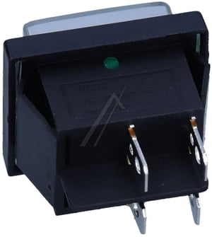 Leucht-Kippschalter grün für Kühlschrank Com