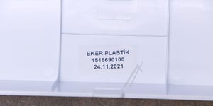 Sockelblende für Geschirrspüler Beko Grundig Arcelik C00872464 mit Schwamm, Feuchtigkeitsschutz.