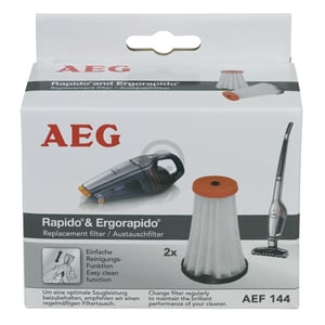 AEF144 Austauschfilter (geeignet für Rapido AG51/AG61, Ergorapido AG18/AG30/AG31
