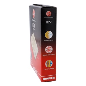 Filterbeutel HOOVER H27 09178443 für Bodenstaubsauger 5Stk