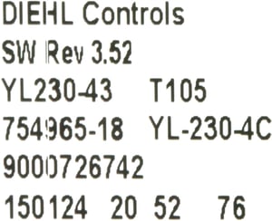 Bedienmodul 11002872