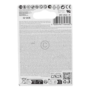 Knopfzelle CR2032 Lithium VARTA 06032101402 2Stk Varta