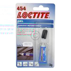 Sekundenkleber Gel LOCTITE 454 für senkrechte Flächen und über Kopf Anwendung 3g
