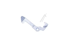 Türschließerhaken für Waschmaschine Amica 1017502 Metall, weiß