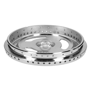 Brennerkrone 123mmØ für Blitzbrenner smeg 882410174 auf Gaskochfeld