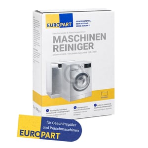 Maschinenreiniger EUROPART für Waschmaschine Geschirrspüler eine Anwendung 200g