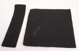 Kitfckv1 für Dunstabzugshaube Smeg 690075507 Aktivkohlefilter, 2 Stück