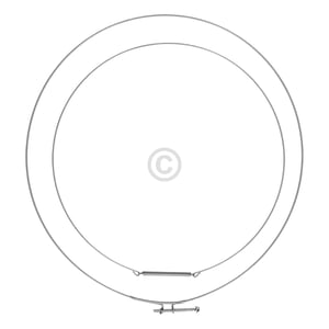 Waschmaschinen-Türdichtung Bosch Siemens 20007281 Laugenbeständig, anthrazit