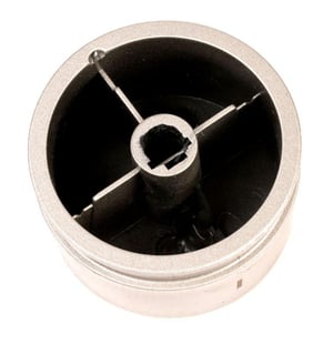 Knebel für Ofen Amica 9070372 silber Regler
