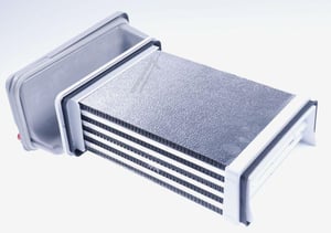 Kondensator-Baugruppe für Beko Trockner C00866015 54cm, Deckel, Nummer, Gummi