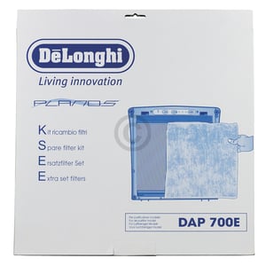 Filtersatz DeLonghi 5537000900 DAP700E Lamellenfilter Schaumfilter Kohlefilter für Raumluftreiniger