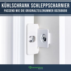 Türmontageset wie LIEBHERR 9086322 für Schlepptür Kühlschrank Gefrierschrank